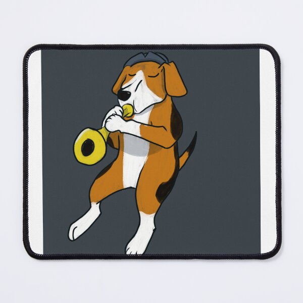 Aperçu de l'œuvre Beagle playing a Bugle créée et vendue par BluChu.