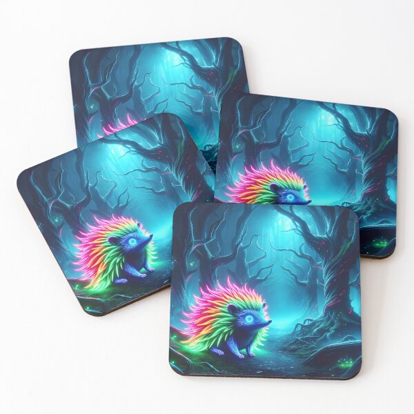 Item preview, Neon Hedgehog designed and sold by Truck Stop One.