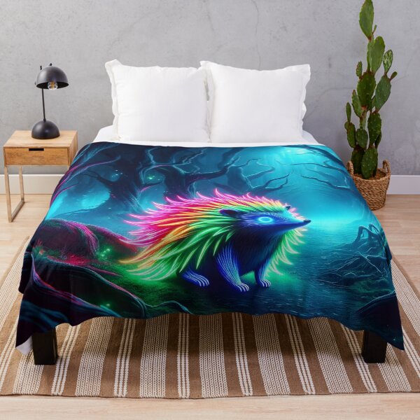 Item preview, Neon Hedgehog designed and sold by Truck Stop One.