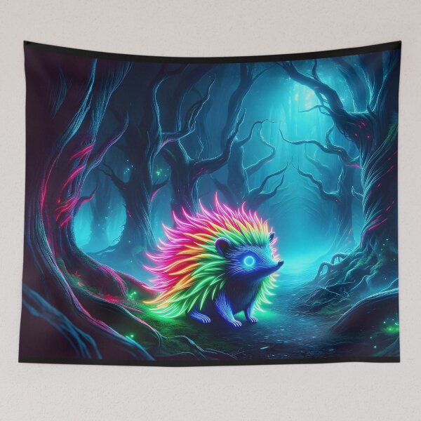 Item preview, Neon Hedgehog designed and sold by Truck Stop One.