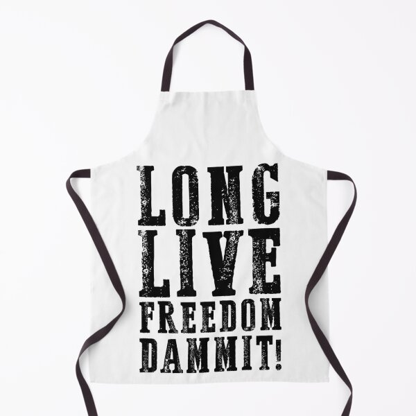 Item preview, LONG LIVE FREEDOM DAMMIT! (BLACK) designed and sold by muskitt.