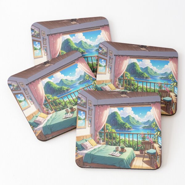 Item preview, Tranquil Cerulean Bliss designed and sold by DreamBackDrops.