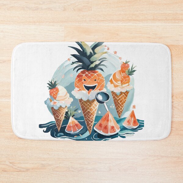 Item preview, Cheerful Pineapple İce-Cream Cones designed and sold by omerfdln34.