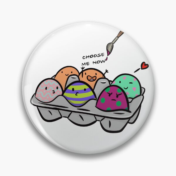 Artikelvorschau, Wählen Sie mich jetzt Ostereieraufkleber entworfen und verkauft von CANDYFrog.