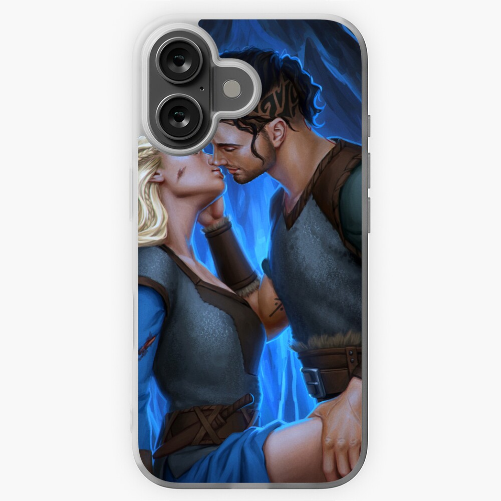 "Freya and Bjorn from A Fate Inked In Blood " Sticker for Sale by danielleljensen Redbubble