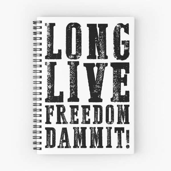 Item preview, LONG LIVE FREEDOM DAMMIT! (BLACK) designed and sold by muskitt.