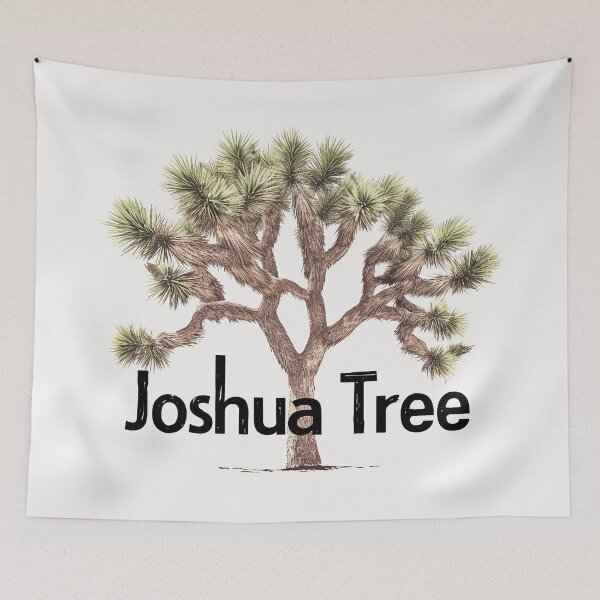 Item preview, Joshua Tree Emblem - Classic California Desert Flora Art designed and sold by Retro Travel Design.