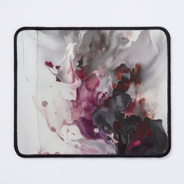 Item preview, Crimson Whisper: Grayscale to Purple designed and sold by GodoAbstractArt.