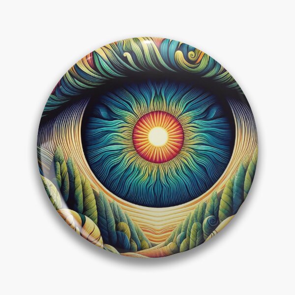 Item preview, Interweaving Dreams: Trippy Exploration in the Forest of Color designed and sold by WhimsyRealm.