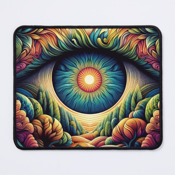 Item preview, Interweaving Dreams: Trippy Exploration in the Forest of Color designed and sold by WhimsyRealm.