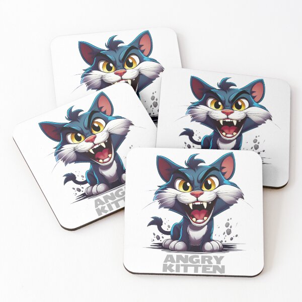 Item preview, Angry Carzy Kitten designed and sold by neworionsOrions.
