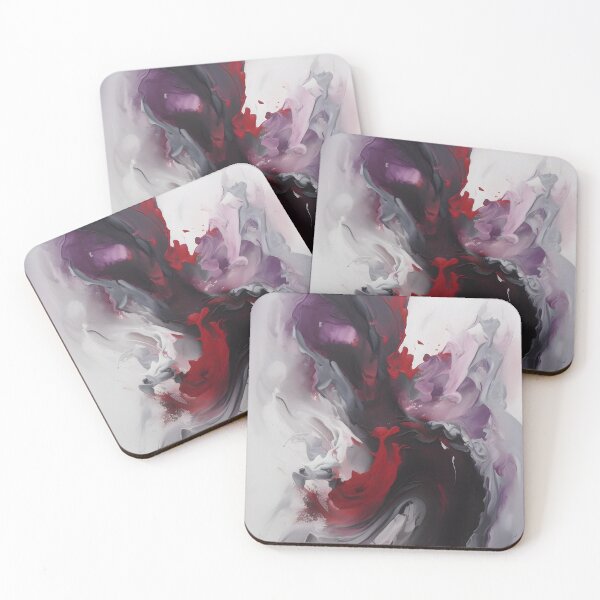 Item preview, Crimson Flow: Elegance in Shades designed and sold by GodoAbstractArt.