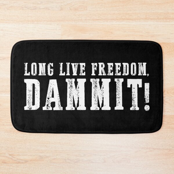 Item preview, LONG LIVE FREEDOM DAMMIT! (WHITE) designed and sold by muskitt.