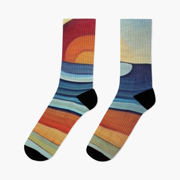 Item preview, Caribbean Sunrise Geometric Art designed and sold by BeagleDesigns.