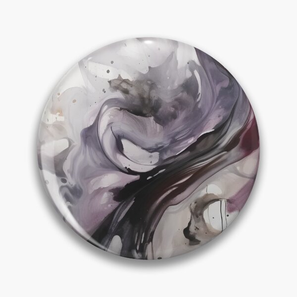 Item preview, Crimson and Silver: A Graceful Descent designed and sold by GodoAbstractArt.