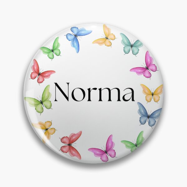 Item preview, Norma surrounded by colourful butterflies designed and sold by Fionamyles.