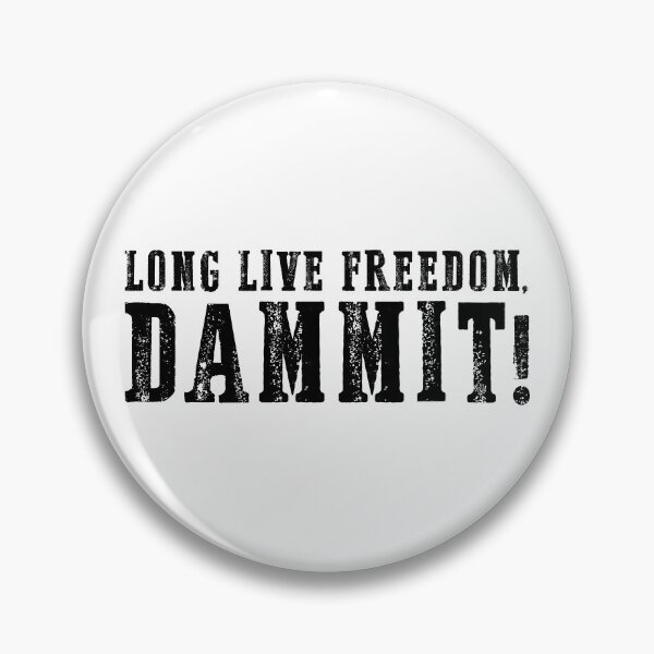 Item preview, LONG LIVE FREEDOM DAMMIT! (black) designed and sold by muskitt.
