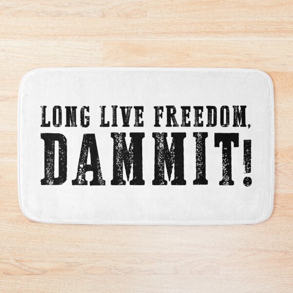 Item preview, LONG LIVE FREEDOM DAMMIT! (black) designed and sold by muskitt.