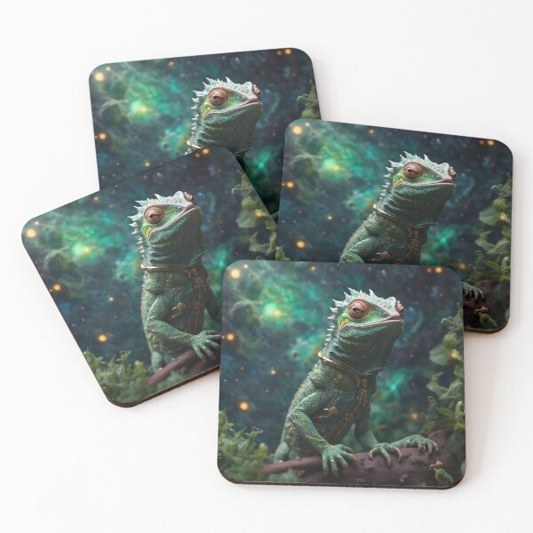 Item preview, Imaginary Green Celestial Chameleon designed and sold by LunarNebula.