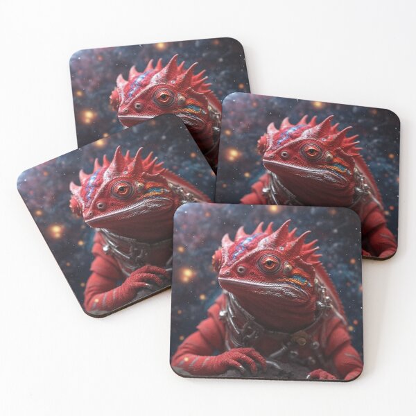 Item preview, Imaginary Red Celestial Chameleon designed and sold by LunarNebula.