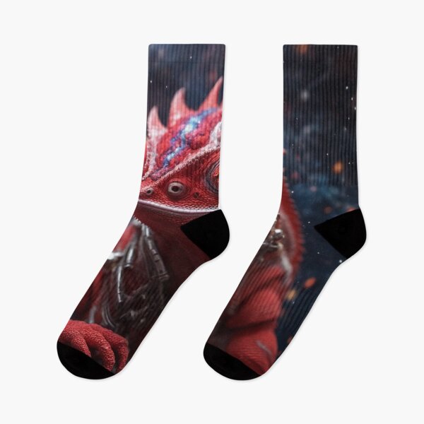 Item preview, Imaginary Red Celestial Chameleon designed and sold by LunarNebula.