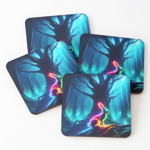 Item preview, Neon Rabbit  designed and sold by Truck Stop One.