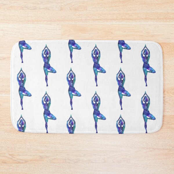 Item preview, Tree pose - yoga galaxy designed and sold by Aurora Gritti.
