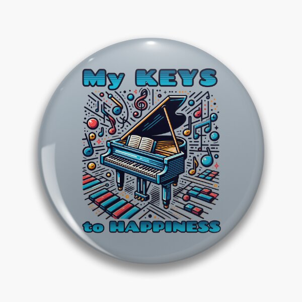 Item preview, Piano - My Keys To Happiness designed and sold by SeledineArt.