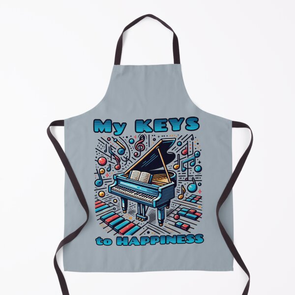 Item preview, Piano - My Keys To Happiness designed and sold by SeledineArt.