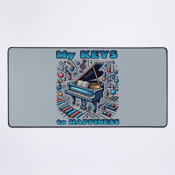 Item preview, Piano - My Keys To Happiness designed and sold by SeledineArt.