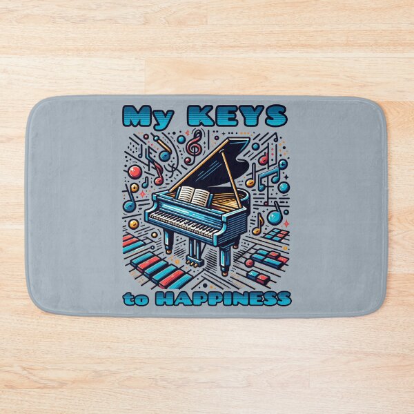 Item preview, Piano - My Keys To Happiness designed and sold by SeledineArt.