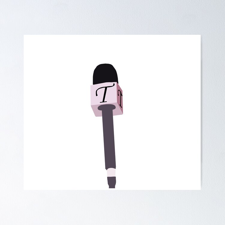 Just Trish mic - Trisha paytas Sticker