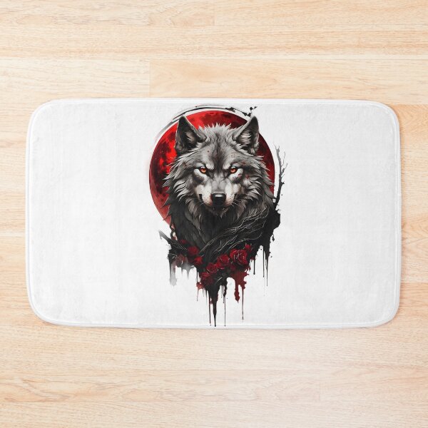 Item preview, Wolf Red Moon designed and sold by david stigler.