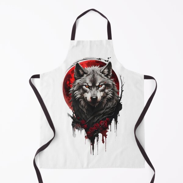 Item preview, Wolf Red Moon designed and sold by david stigler.
