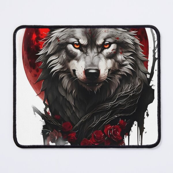 Item preview, Wolf Red Moon designed and sold by david stigler.