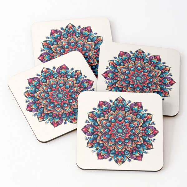 Item preview, Polish Pottery Folk Art Mandala designed and sold by Pati-Design.