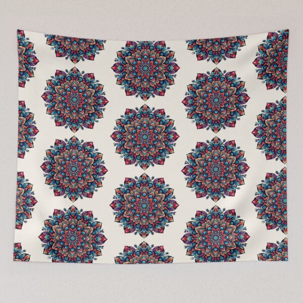 Item preview, Polish Pottery Folk Art Mandala designed and sold by Pati-Design.