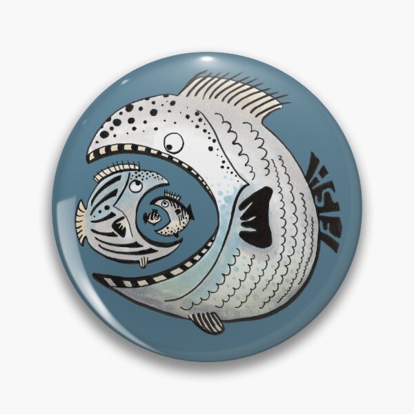 Item preview, Fish eating fish eating fish eating fish designed and sold by KOUZZA.