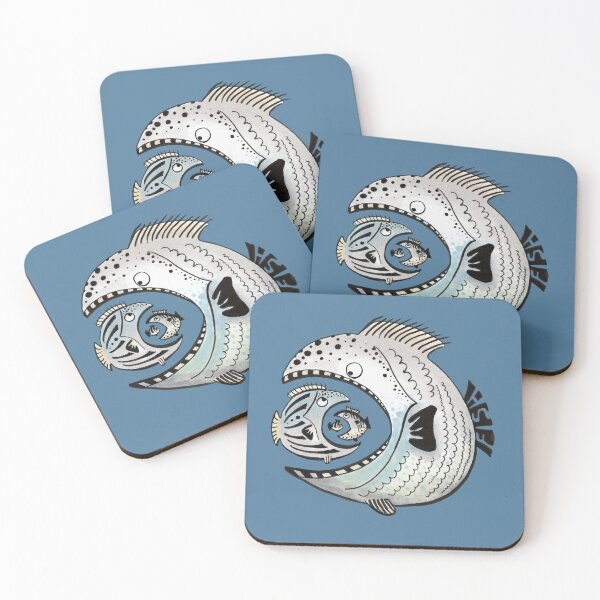 Item preview, Fish eating fish eating fish eating fish designed and sold by KOUZZA.
