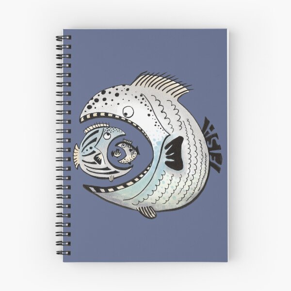 Item preview, Fish eating fish eating fish eating fish designed and sold by KOUZZA.