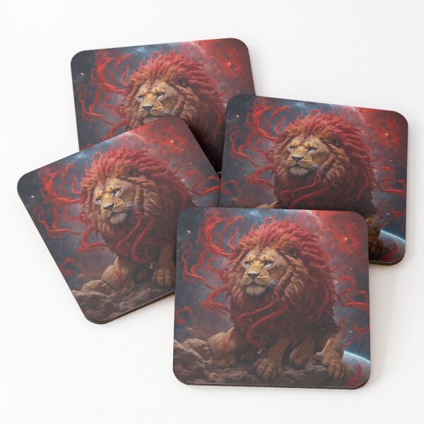 Item preview, Imaginary Red Celestial Lion designed and sold by LunarNebula.