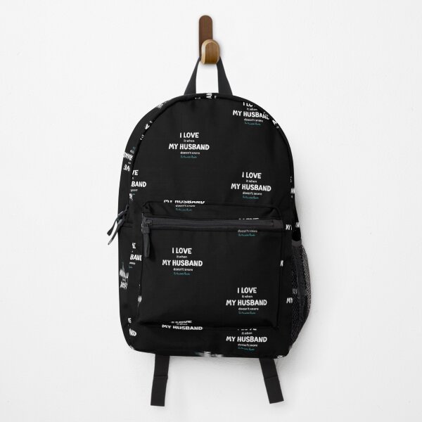 Item preview, I Love it When My Husband Doesn't Snore - Black designed and sold by TheReporter1.