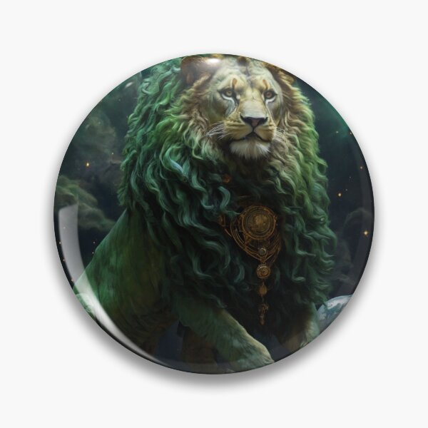 Item preview, Imaginary Green Celestial Lion designed and sold by LunarNebula.