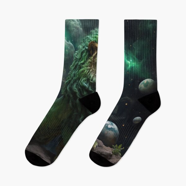 Item preview, Imaginary Green Celestial Lion designed and sold by LunarNebula.