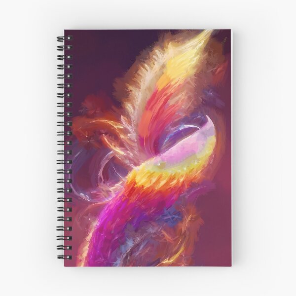 Item preview, Phoenix Wing Vibrant Abstract Art designed and sold by LuminanceArt.