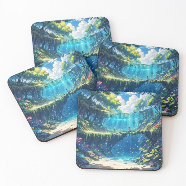 Item preview, Aquatic Embrace Waterscapes designed and sold by DreamBackDrops.