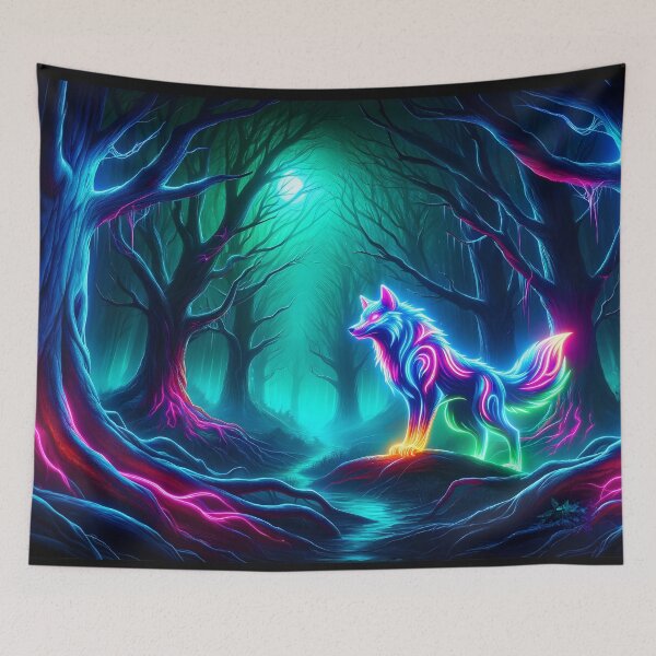 Item preview, Neon Wolf designed and sold by Truck Stop One.