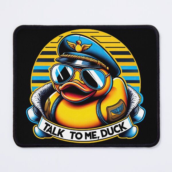 Item preview, Aviator Debugging Buddy: Talk to Me, Duck designed and sold by TuringTacoTales.