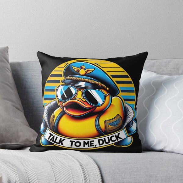 Item preview, Aviator Debugging Buddy: Talk to Me, Duck designed and sold by TuringTacoTales.