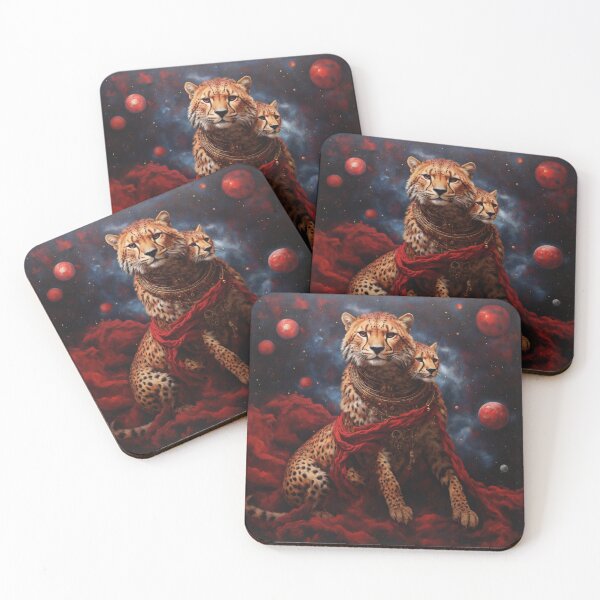 Item preview, Imaginary Red Celestial Cheetah designed and sold by LunarNebula.